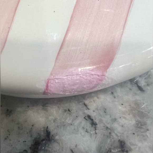 Mackenzie-Childs Bathing Hut Squash Pot. Rare and retired. One REPAIR! - Picture 11 of 11